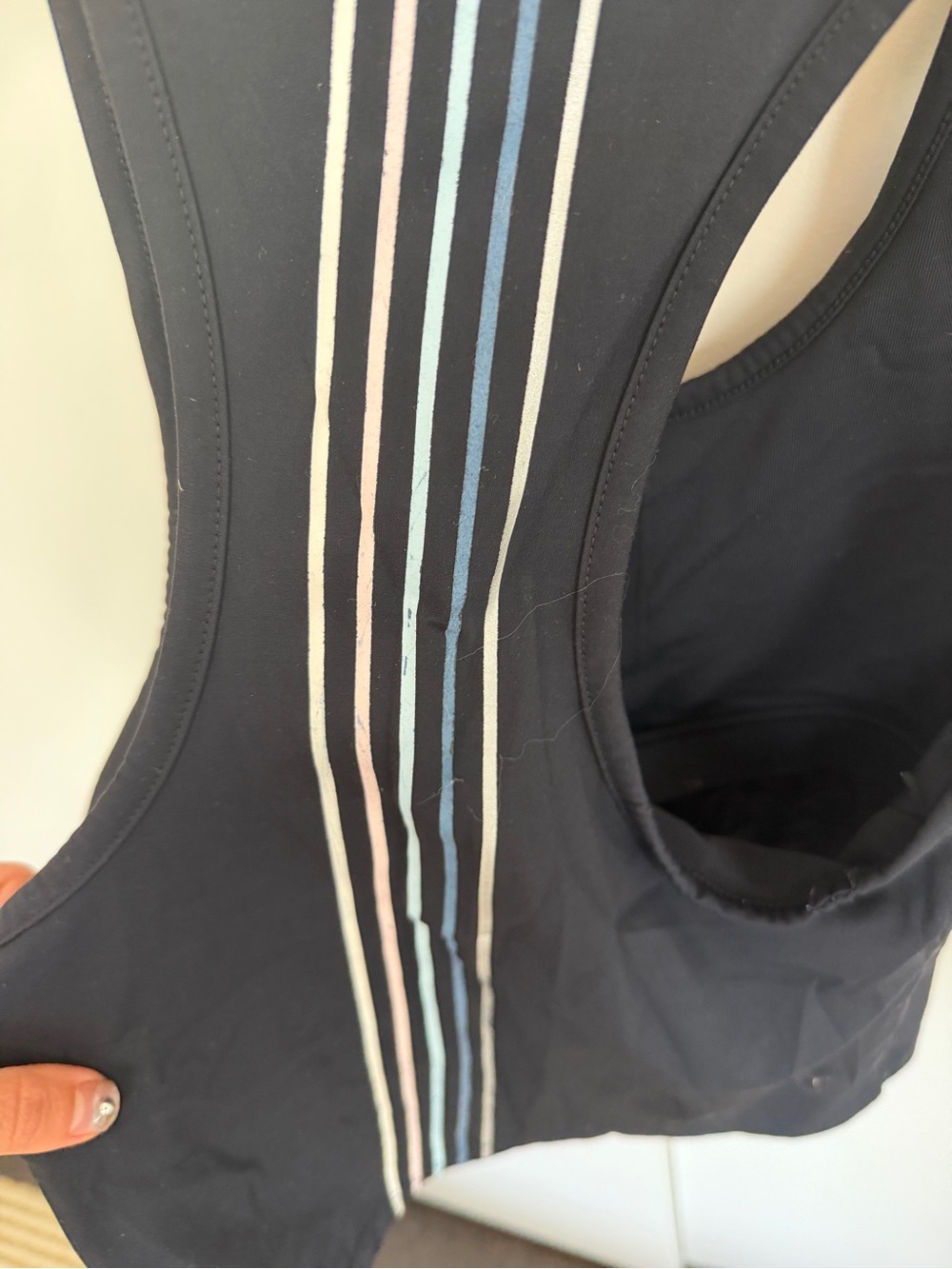 ALL ACCESS Black Racerback Athletic Tank - Picture 3 of 3